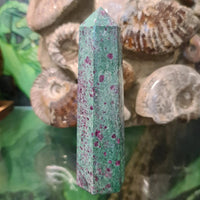 Ruby Fuchsite Point