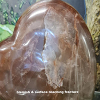 Fire Quartz Heart