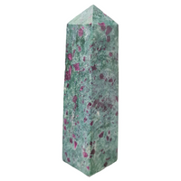 Ruby Fuchsite Obelisk