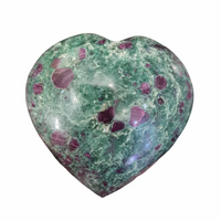 Ruby Fuchsite Heart