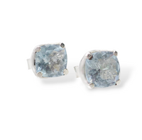 Aquamarine Stud Earrings