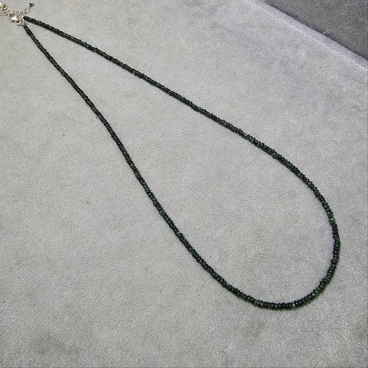 Columbian Emerald beaded necklace