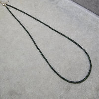 Columbian Emerald beaded necklace