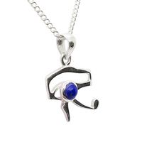 Lapis Lazuli Eye of Horus Pendant
