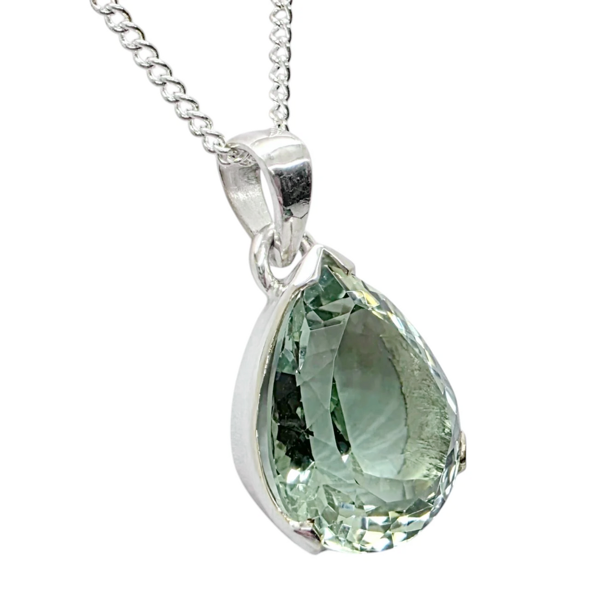 Green Amethyst Pendant