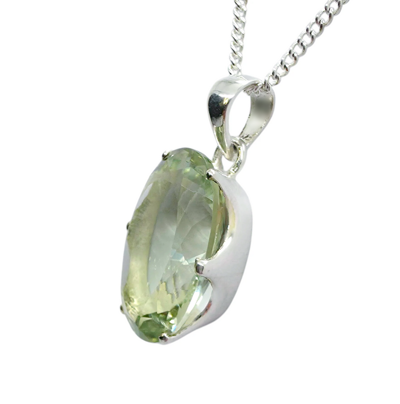 Green Amethyst Pendant