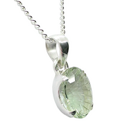 Green Amethyst Pendant