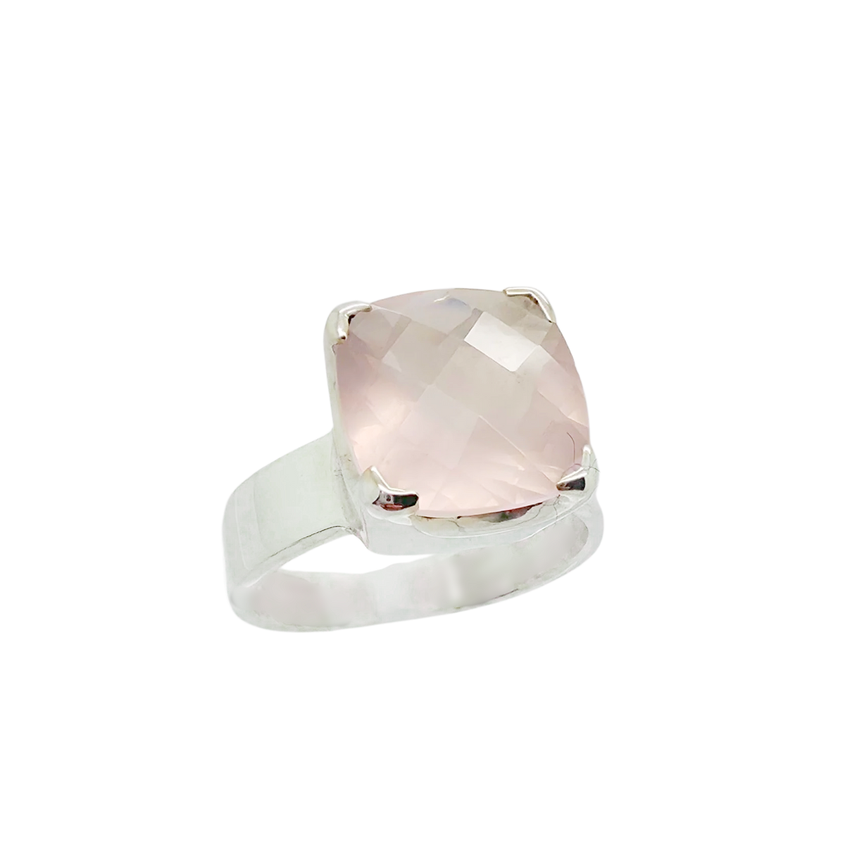 Pia - Rose quartz Ring