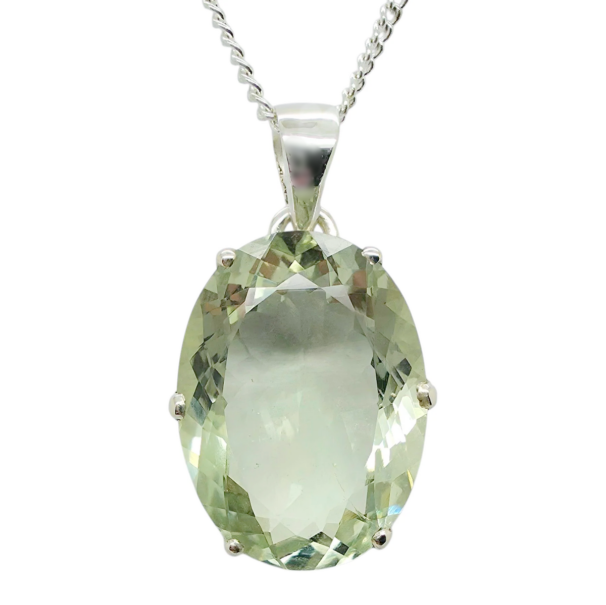 Green Amethyst Pendant