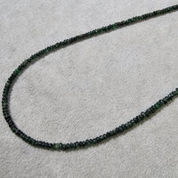 Columbian Emerald beaded necklace