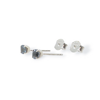 Aquamarine Stud Earrings