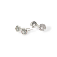 Aquamarine Stud Earrings