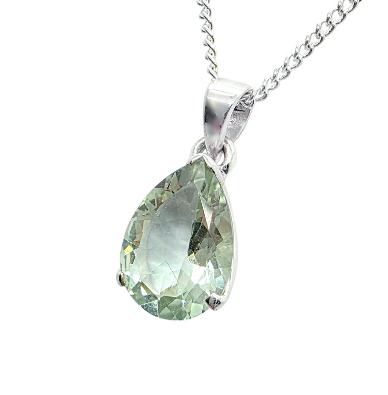 Green Amethyst Pendant