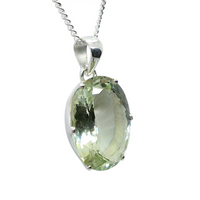 Green Amethyst Pendant