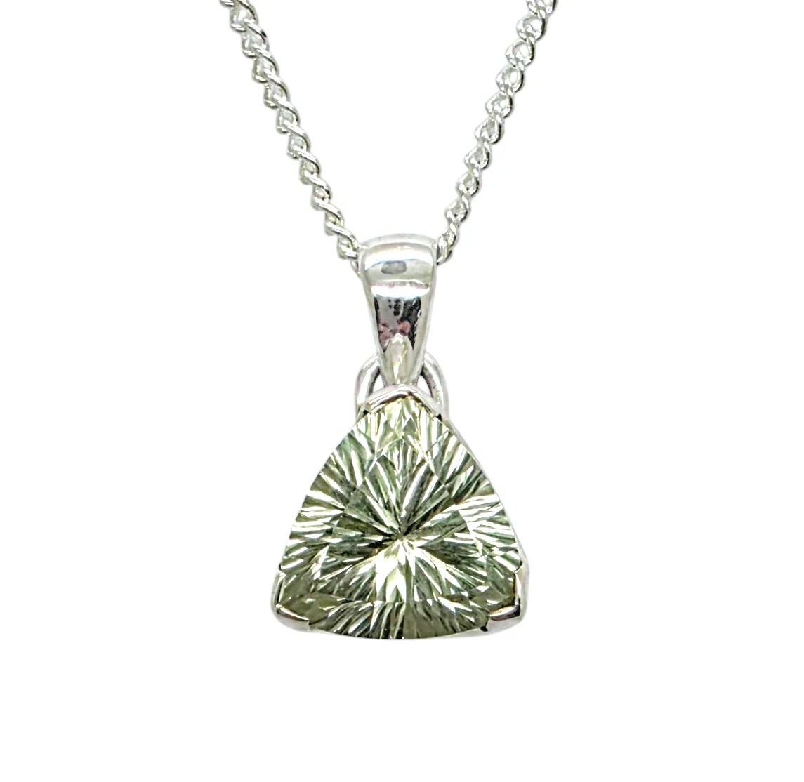 Green Amethyst Pendant