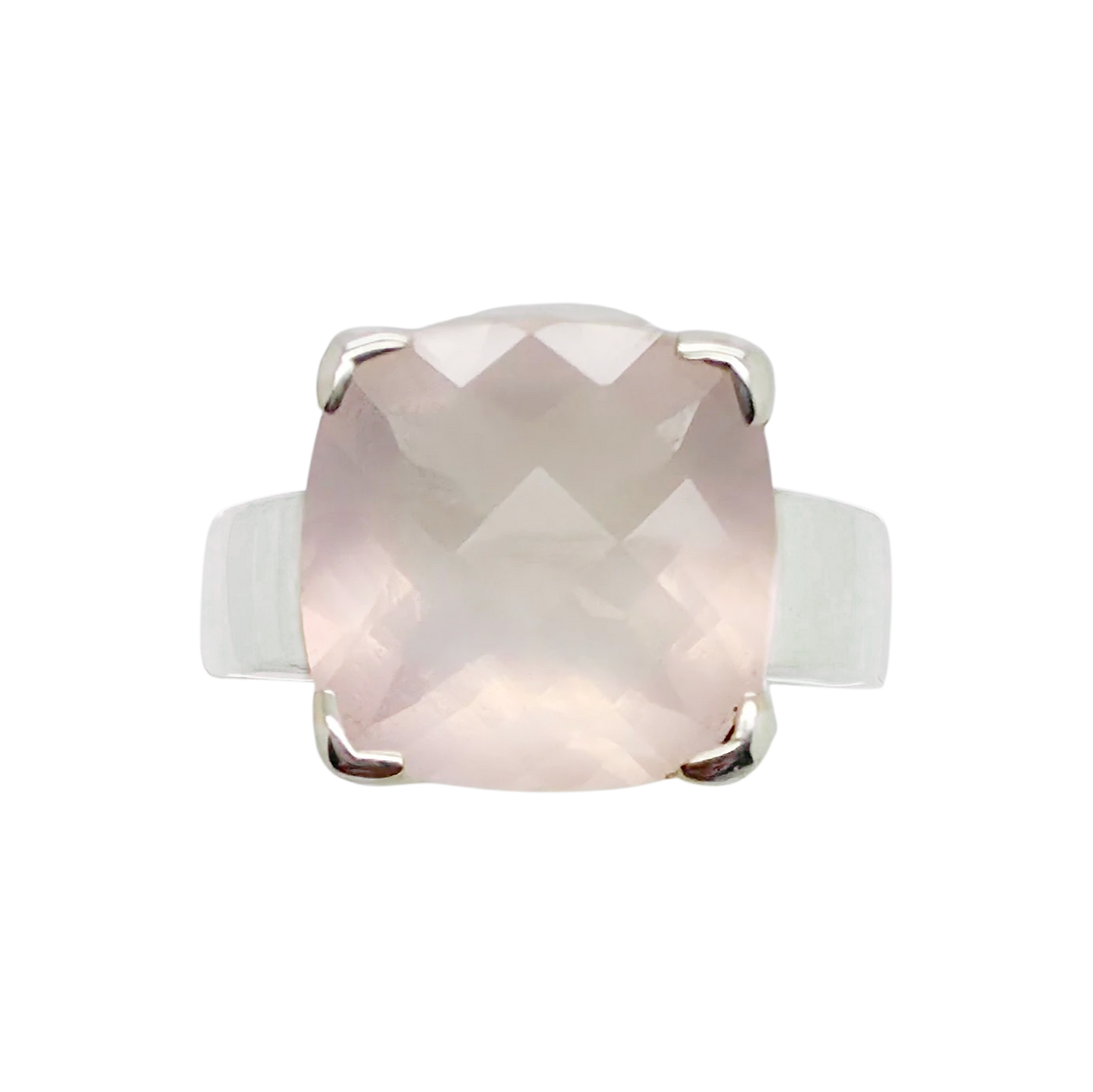 Pia - Rose quartz Ring