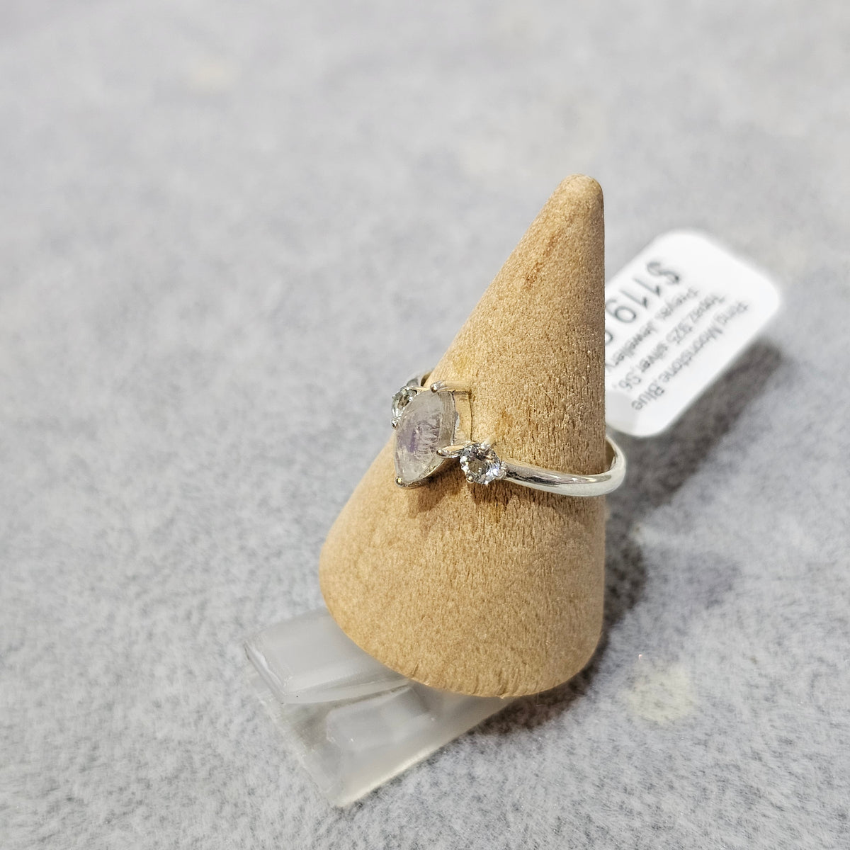 Moonstone ring for Leah