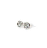 Aquamarine Stud Earrings