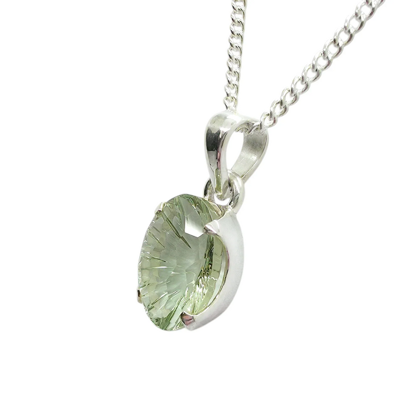 Green Amethyst Pendant