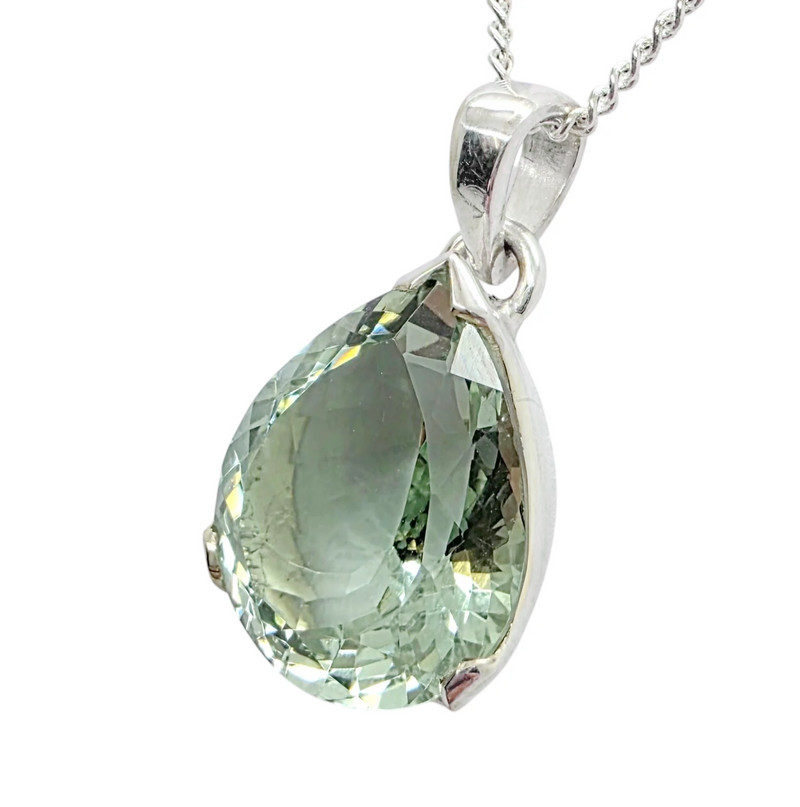 Green Amethyst Pendant
