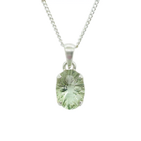 Green Amethyst Pendant