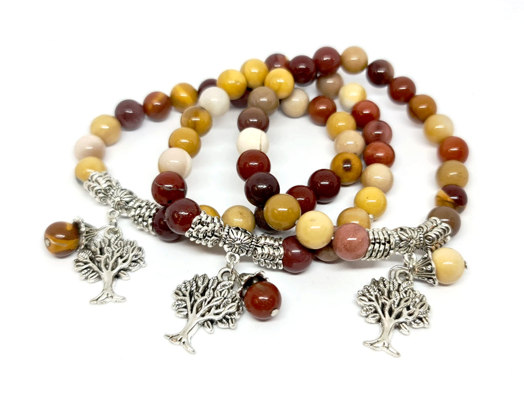 Mookaite "Tree of life" Bracelet