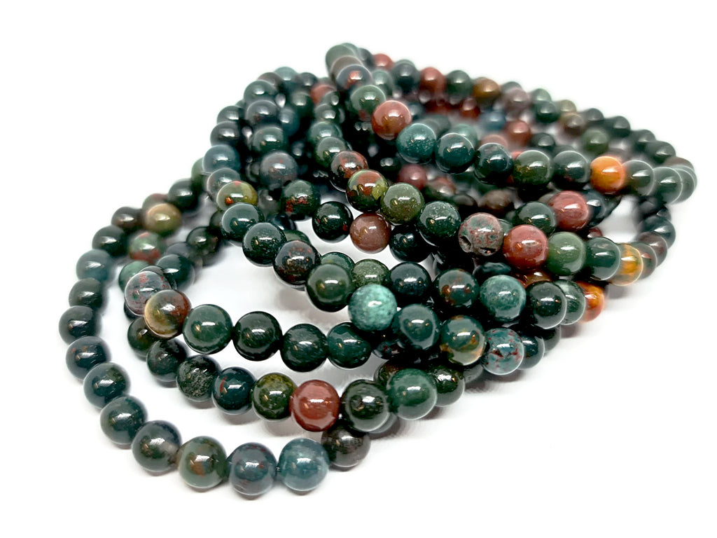 Bloodstone Bracelet 6mm