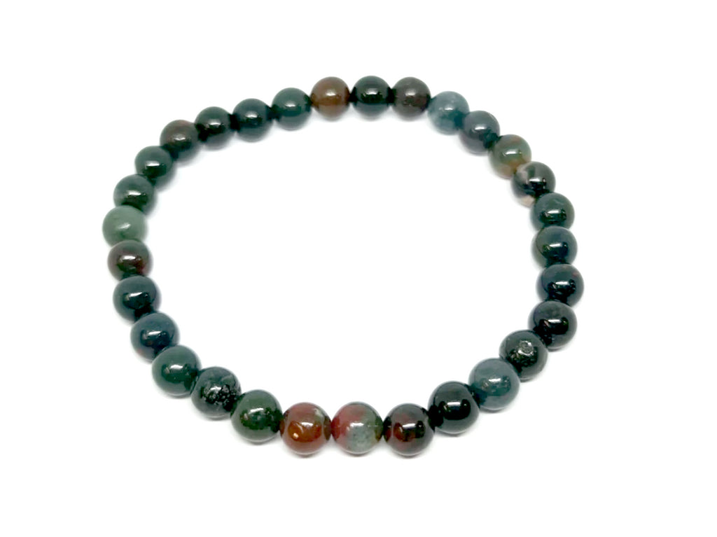 Bloodstone Bracelet 6mm