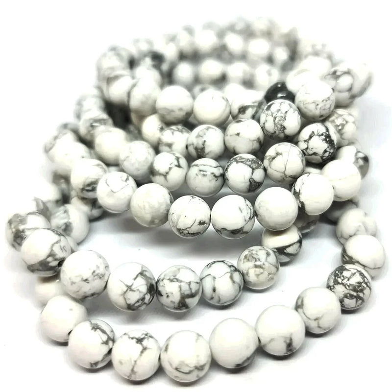 Howlite Bracelet 8mm