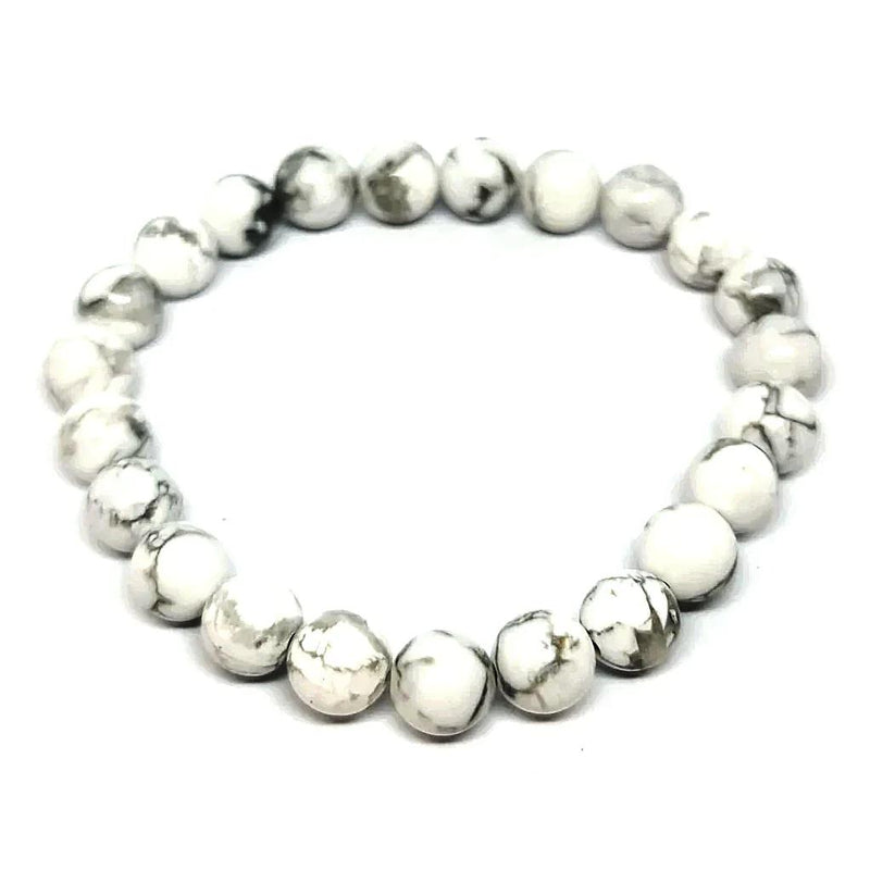 Howlite Bracelet 8mm