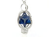 Lapiz Lazuli Spinning Merkaba Pendulum