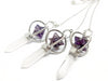 Amethyst Spinning Merkaba Pendulum