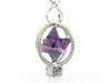 Amethyst Spinning Merkaba Pendulum