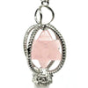 Rose Quartz Spinning Merkaba Pendulum