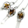 Tiger Eye Spinning Merkaba Pendulum