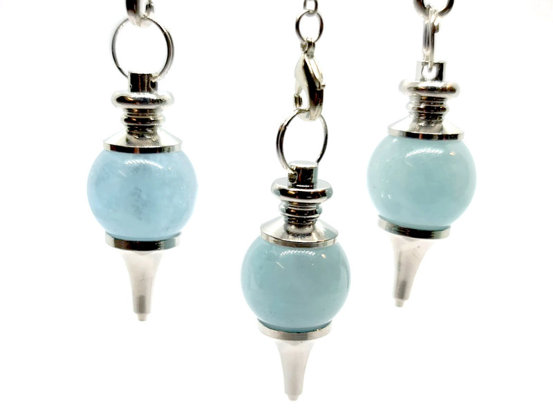 Aquamarine Sphere Pendulum