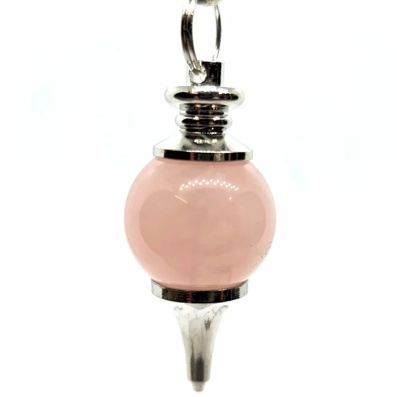 Rose Quartz Sphere Pendulum