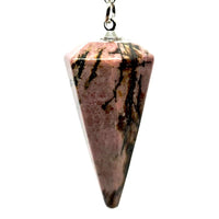 Rhodonite Pendulum